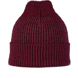 BUFF Merino Active Mütze 653 - solid garnet