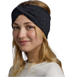 BUFF Merino Fleece Stirnband 999 - black