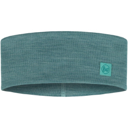 BUFF Merino breites Stirnband 722 - solid pool