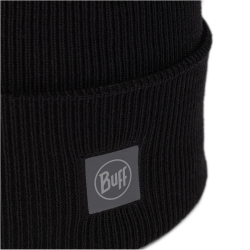 BUFF Crossknit Strickmütze 999 - solid black