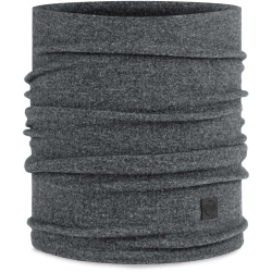 BUFF Merinowolle Fleece Neckwarmer Schlauchtuch grey