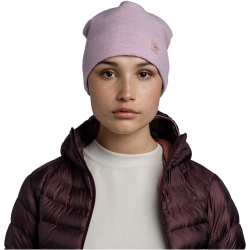BUFF Merino Fleece Mütze 640 - lilac sand