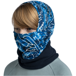 BUFF Polar Multifunktionstuch Kinder 707 - tivat blue