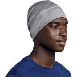 BUFF Merinowolle Mütze Lightweight 933 - solid light grey