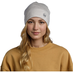 BUFF Merinowolle M&uuml;tze Lightweight 003 - solid cloud