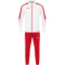 JAKO Power Polyester Trainingsanzug 004 - wei&szlig;/rot S