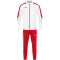 JAKO Power Polyester Trainingsanzug 004 - weiß/rot L