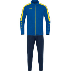 JAKO Power Polyester Trainingsanzug 404 - royal/citro 3XL