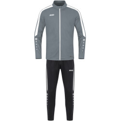 JAKO Power Polyester Trainingsanzug 840 - steingrau 3XL
