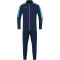 JAKO Power Polyester Trainingsanzug 910 - marine/skyblue S