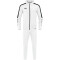 JAKO Power Polyester Trainingsanzug mit Kapuze Kinder 000 - weiß 128