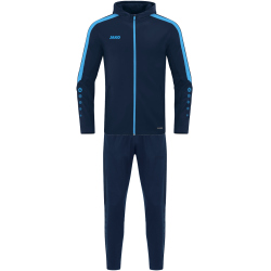 JAKO Power Polyester Trainingsanzug mit Kapuze Kinder