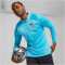 PUMA Valencia CF 1/4-Zip Trainings-Top Herren 18 - bright aqua XS