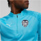 PUMA Valencia CF 1/4-Zip Trainings-Top Herren 18 - bright aqua XS