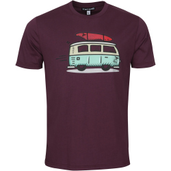 Young Pirates Van Life T-Shirt Herren 4505 - prune purple XS