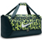 NIKE Brasilia Trainingstasche (Medium 60 L) 328 - deep jungle/lt lemon twist/white