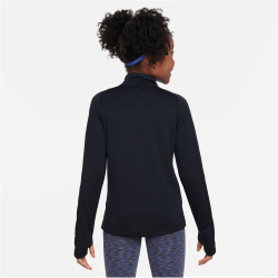NIKE Dri-FIT 1/2-Zip langarm Trainingsshirt M&auml;dchen