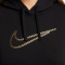 NIKE Sportswear Club Fleece Premium Essential Shine Loose Hoodie Damen