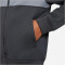 NIKE Air Sportswear PK Kapuzenjacke Jungen 060 - anthracite/cool grey XS (122-128 cm)