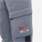 NIKE Air Sportswear Fleece Basketball Cargohose Jungen 065 - cool grey/anthracite M (137-147 cm)