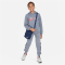NIKE Air Sportswear Fleece Basketball Cargohose Jungen 065 - cool grey/anthracite M (137-147 cm)