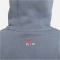 NIKE Air Sportswear Fleece Basketball Hoodie Jungen 065 - cool grey XS (122-128 cm)