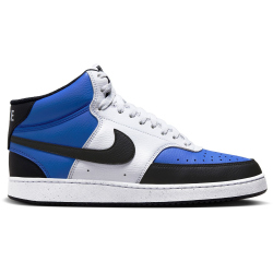 NIKE Court Vision Mid Next Nature AF Sneaker Herren 480 - game royal/black-white 38.5