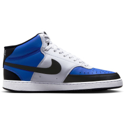 NIKE Court Vision Mid Next Nature AF Sneaker Herren 480 - game royal/black-white 38.5