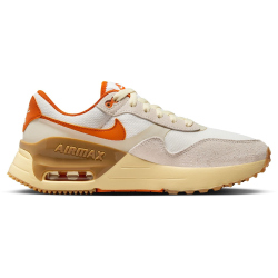 NIKE Air Max System Sneaker Damen 133 - sail/campfire orange-lt orewood brn 35.5