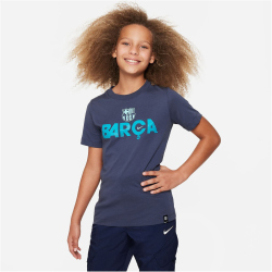 NIKE FC Barcelona Mercurial T-Shirt Kinder 437 - thunder...