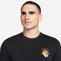 NIKE Dri-FIT Basketball T-Shirt Herren 010 - black XL