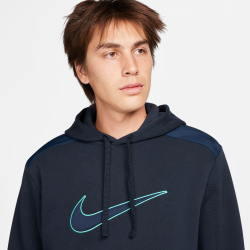 NIKE Sportswear SP Fleece Hoodie Herren 475 - dark obsidian/midnight navy M