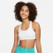 NIKE Swoosh Dri-FIT Sport-BH Mädchen 100 - white/pure platinum XS (122-128 cm)