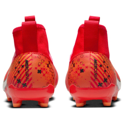 NIKE Air Zoom Mercurial Superfly 9 Academy Mercurial Dream Speed FG/MG Fu&szlig;ballschuhe Kinder 600 - lt crimson/pale ivory-bright mandarin 36