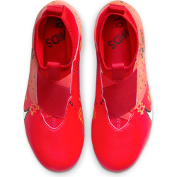 NIKE Air Zoom Mercurial Superfly 9 Academy Mercurial Dream Speed FG/MG Fu&szlig;ballschuhe Kinder 600 - lt crimson/pale ivory-bright mandarin 36