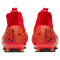 NIKE Air Zoom Mercurial Superfly 9 Academy Mercurial Dream Speed FG/MG Fu&szlig;ballschuhe Kinder 600 - lt crimson/pale ivory-bright mandarin 36