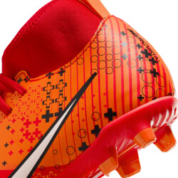 NIKE Superfly 9 Club Mercurial Dream Speed FG/MG Fußballschuhe Kinder 600 - lt crimson/pale ivory-bright mandarin 32