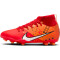 NIKE Superfly 9 Club Mercurial Dream Speed FG/MG Fußballschuhe Kinder 600 - lt crimson/pale ivory-bright mandarin 32