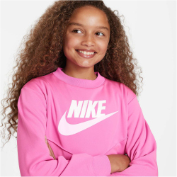 NIKE Sportswear Trainingsanzug Kinder 675 - playful pink/white/white XL (158-170 cm)