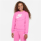 NIKE Sportswear Trainingsanzug Kinder 675 - playful pink/white/white XL (158-170 cm)