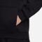 NIKE Sportswear Club Fleece Hoodie Kinder 010 - black/white XS (122-128 cm)
