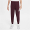 NIKE Club Fleece Jogginghose Kinder 681 - night maroon/white L (147-158 cm)