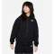 NIKE Sportswear Club Fleece Oversized Kapuzenjacke Mädchen 010 - black/white XL (156-166 cm)