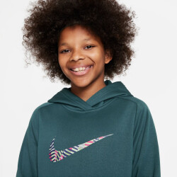 NIKE Therma-FIT Trainings-Hoodie Mädchen 328 - deep jungle S (128-137 cm)