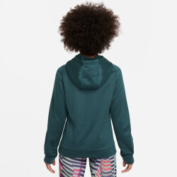 NIKE Therma-FIT Trainings-Hoodie Mädchen 328 - deep jungle S (128-137 cm)