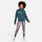 NIKE Therma-FIT Trainings-Hoodie Mädchen 328 - deep jungle S (128-137 cm)
