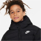 NIKE Sportswear Loose leichte Steppjacke Kinder 010 - black/black/white M (137-147 cm)