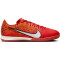 NIKE Zoom Vapor 15 Academy Mercurial Dream Speed IC Hallen-Fußballschuhe 600 - lt crimson/pale ivory-bright mandarin 40