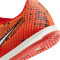NIKE Zoom Vapor 15 Academy Mercurial Dream Speed IC Hallen-Fußballschuhe 600 - lt crimson/pale ivory-bright mandarin 40