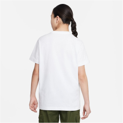 NIKE Sportswear T-Shirt M&auml;dchen 100 - white/black S (128-137 cm)